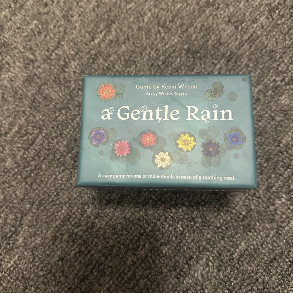A Gentle Rain 2nd Edition Solo Board Game by Kevin Wilson